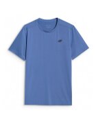 4F Tricou Barbati - turcoaz - Tehnologie Dry - Albastru turcoaz