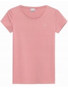 4F Tricou cu decolteu la baza gatului -