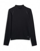 4F Tricou Negru pentru Barbati cu Maneci Lungi - Tehnologie Dry & Skin - Reflectorizant - Trail Running - Slim Fit - Sezon AW25
