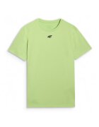 4F Tricou Sport Barbati - Ajustare Regulata - Material Durabil - Protectie Multi Active - Verde deschis - Verde deschis