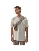 4F Tricou sport barbati - model M2967 - bej - fabricat din material de calitate.