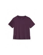 4F Tricou sport supradimensionat - violet - poliester - uscare rapida