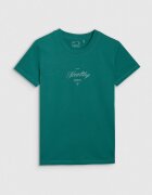 4F Tricou Verde Azur - Bumbac - Verde