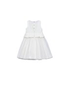 Abel&Lula Rochie fete - Alb -