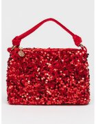 Abel&Lula Geanta crossbody cu paiete - Rosu