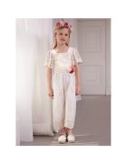 Abel&Lula Rochie fete - 35012 - Bumbac/Poliester - Ecru