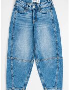 Abercrombie  Fitch Blugi relaxed fit cu buzunare - Albastru