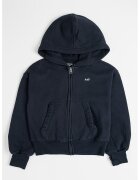 Abercrombie  Fitch Hanorac cu fermoar si model uni - Negru