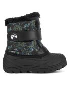Action boy Cizme sport baieti - textil - negru