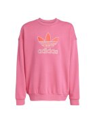 adidas Bluza de trening cu decolteu la baza gatului si imprimeu logo regular fit