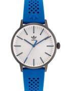 adidas Ceas barbati CODE ONE - curea silicon albastra - carcasa inox gri - diametru 38mm - rezistenta apa 5 ATM