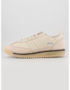 adidas Originals Pantofi sport din piele si piele intoarsa SL 72 - Maro taupe