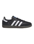 adidas Originals Pantofi sport Samba OG de piele ecologica cu insertii din piele intoarsa - Alb/Negru