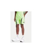 adidas Pantaloni scurti sport cu logo brodat - Verde neon
