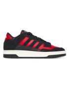 adidas Pantofi sport barbati - Rapid Court Low - negru/rosu - piele ecologica