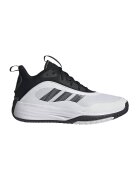adidas Performance adidas Sportswear - Pantofi mid-high Own The Game cu detalii contrastante - pentru baschet - Alb/Negru