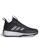 adidas Performance adidas Sportswear - Pantofi mid-high Own The Game cu detalii contrastante - pentru baschet - Alb/Negru stins