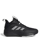 adidas Performance adidas Sportswear - Pantofi mid-high Own The Game cu detalii contrastante - pentru baschet - Negru/Gri deschis