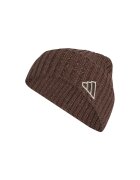 adidas Performance Caciula unisex cu logo brodat - Maro inchis/Bej