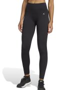 adidas Performance Colanti cu talie inalta pentru fitness - Maro inchis/Alb murdar