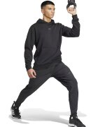 adidas Performance Hanorac cu buzunar kangaroo pentru alergare - Negru stins