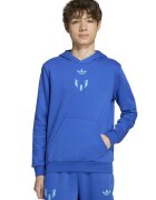 adidas Performance Hanorac cu buzunar kangaroo pentru fotbal Messi - Albastru royal