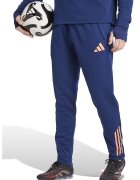 adidas Performance Pantaloni cu buzunare laterale pentru fotbal - Albastru inchis