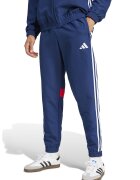adidas Performance Pantaloni pentru fotbal Tiro 25 Essentials - Rosu/Alb/Albastru