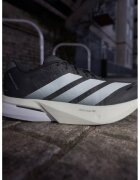 adidas Performance Pantofi Adizero Boston 13 cu garnituri din material sintetic - pentru alergare - Negru/Argintiu