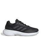 adidas Performance Pantofi de plasa cu insertii de material sintetic pentru tenis Gamecourt 2 - Negru