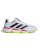 adidas Performance Pantofi Stabil 16 din plasa cu garnituri sintetice - Rosu/Alb/Verde lime