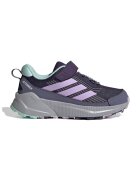 adidas Performance Pantofi Terrex Trailmaker low-cut cu velcro - pentru drumetii - Gri deschis/Violet