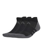 adidas Performance Set de sosete pana la glezna - pentru fitness - 3 perechi - Negru/Gri