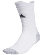 adidas Performance Sosete unisex cu logo - pentru fotbal - Alb/Gri melange
