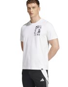 adidas Performance Tricou pentru fotbal Messi - Alb