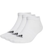 adidas Set 3 perechi sosete Thin and Light Sportswear Low-Cut - Alb