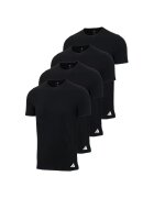 adidas Set de tricouri de casa - 4 piese - Negru