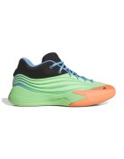 adidas Sportswear adidas Performance - Pantofi pentru baschet Dame X - Negru/Portocaliu pal/Verde menta