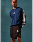 adidas Sportswear Bluza de trening din amestec de bumbac cu detaliu monograma - Alb/Albastru inchis