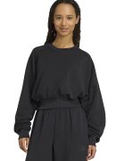 adidas Sportswear Bluza de trening din amestec de modal cu croiala lejera Soft Lux - Negru