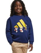 adidas Sportswear Bluza de trening regular fit cu model cu desene animate - Galben/Albastru inchis