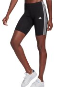 adidas Sportswear Colant scurti cu talie inalta Essentials - Alb/Negru