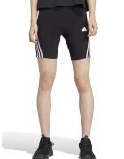 adidas Sportswear Colanti scurti cu 3 dungi - Alb/Negru