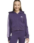 adidas Sportswear Hanorac crop cu fermoar - Lila/Ametist
