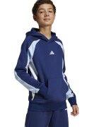 adidas Sportswear Hanorac cu logo si buzunar kangaroo - Albastru inchis/Alb optic/Albastru glaciar