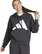 adidas Sportswear Hanorac cu logo supradimensionat - Negru