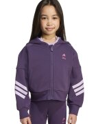 adidas Sportswear Hanorac cu maneci cazute si imprimeu Minnie Mouse - Violet/Roz pastel/Lila