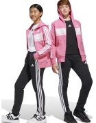 adidas Sportswear Hanorac cu maneci lungi si model logo - Alb/Roz