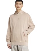 adidas Sportswear Hanorac de bumbac cu logo - Bej deschis