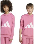 adidas Sportswear Hanorac din bumbac cu imprimeu logo - Alb/Roz pastel